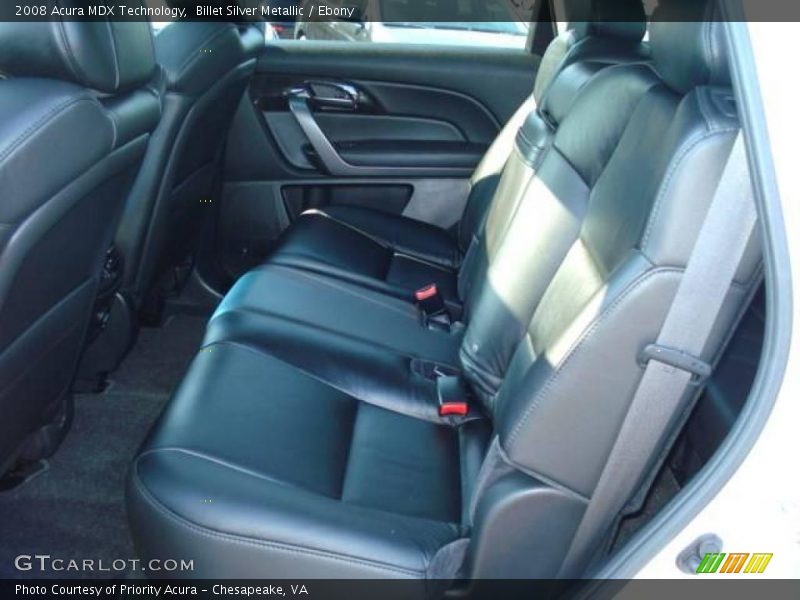 Billet Silver Metallic / Ebony 2008 Acura MDX Technology