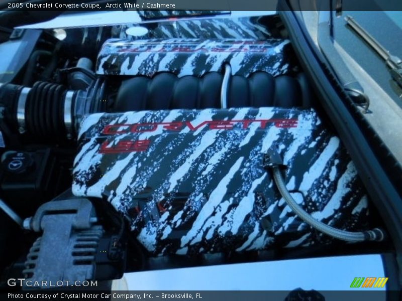 Arctic White / Cashmere 2005 Chevrolet Corvette Coupe