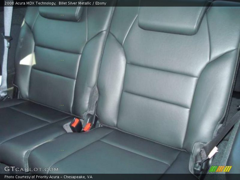 Billet Silver Metallic / Ebony 2008 Acura MDX Technology