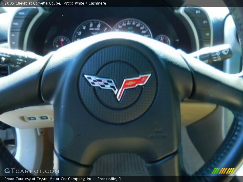 Arctic White / Cashmere 2005 Chevrolet Corvette Coupe