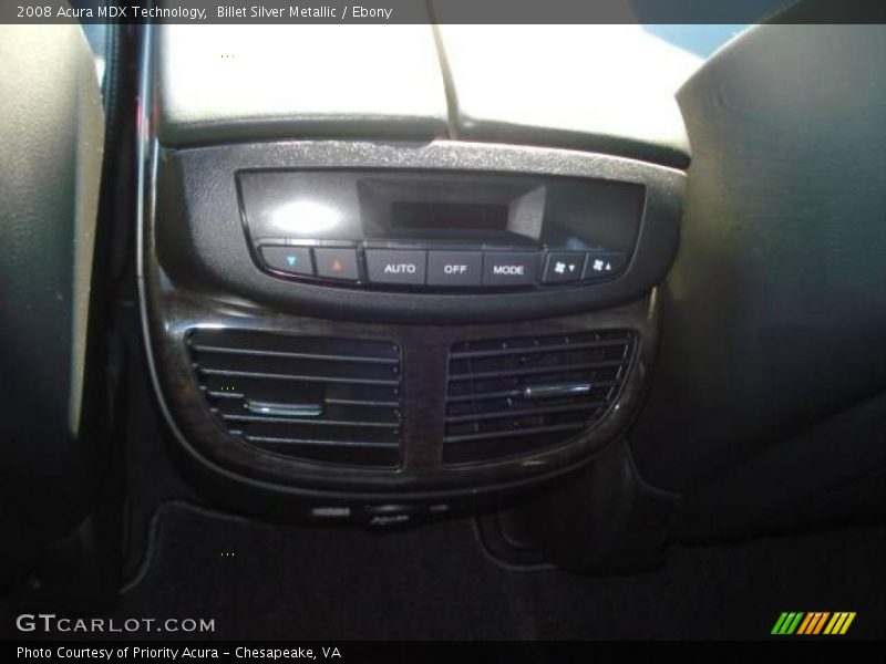Billet Silver Metallic / Ebony 2008 Acura MDX Technology