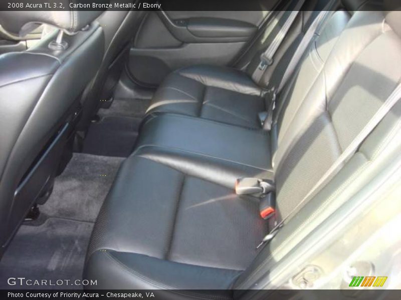 Carbon Bronze Metallic / Ebony 2008 Acura TL 3.2