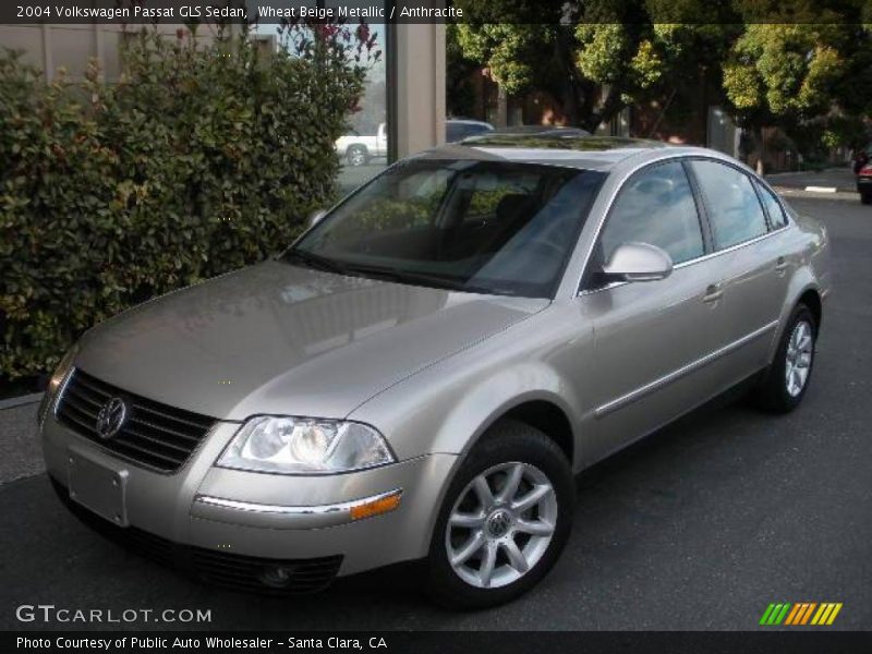 Wheat Beige Metallic / Anthracite 2004 Volkswagen Passat GLS Sedan