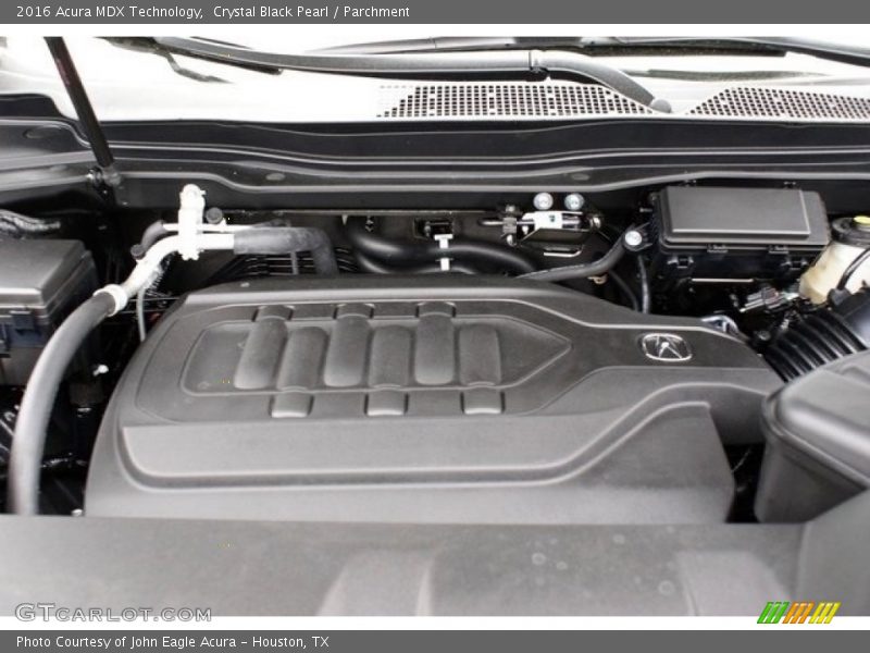 Crystal Black Pearl / Parchment 2016 Acura MDX Technology
