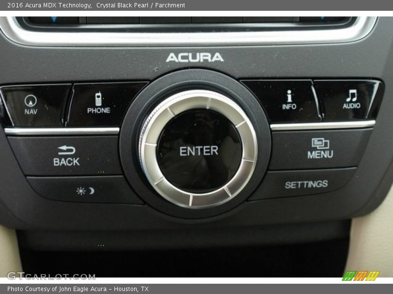 Crystal Black Pearl / Parchment 2016 Acura MDX Technology