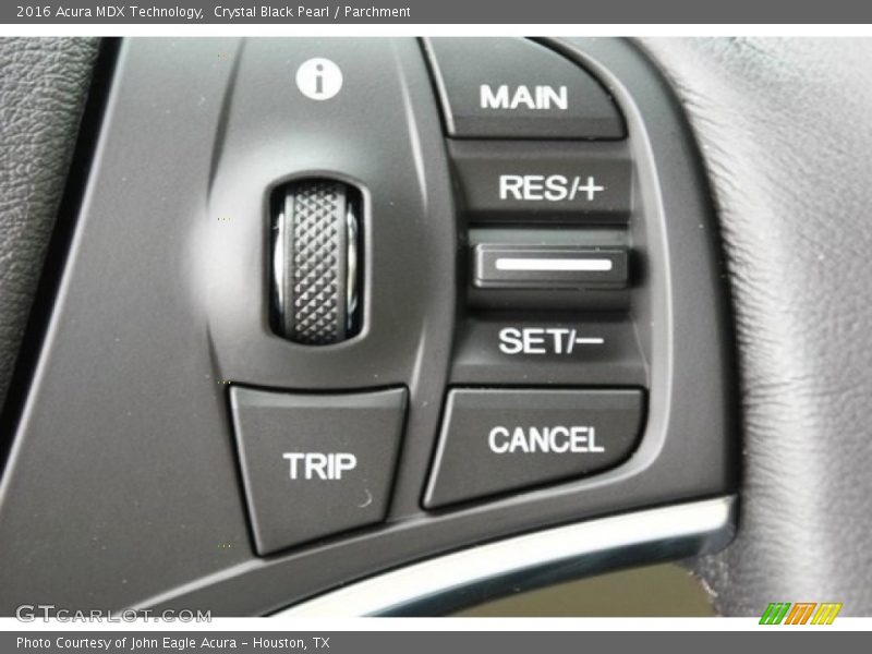 Crystal Black Pearl / Parchment 2016 Acura MDX Technology