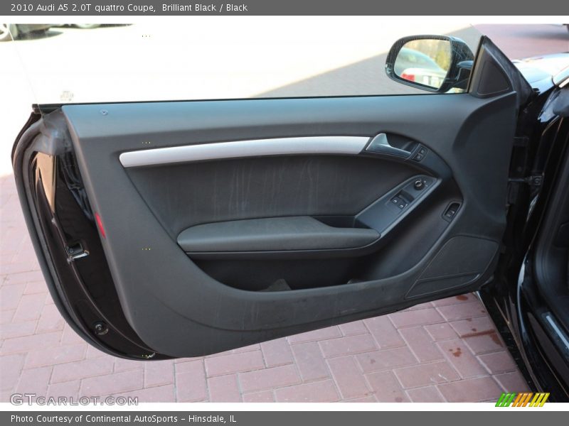 Brilliant Black / Black 2010 Audi A5 2.0T quattro Coupe