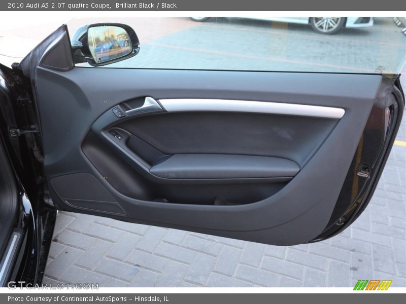 Brilliant Black / Black 2010 Audi A5 2.0T quattro Coupe