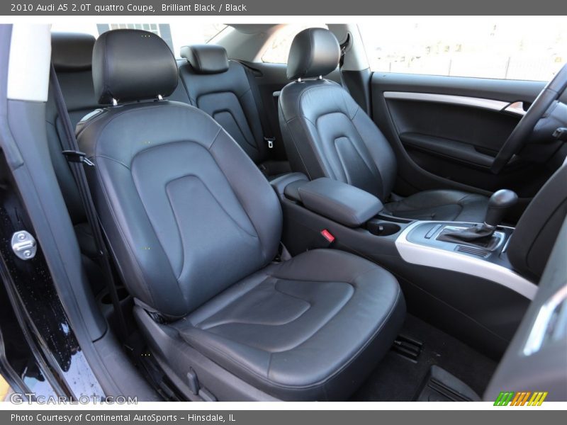 Brilliant Black / Black 2010 Audi A5 2.0T quattro Coupe