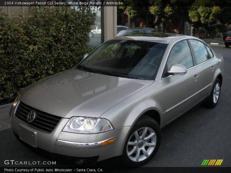 Wheat Beige Metallic / Anthracite 2004 Volkswagen Passat GLS Sedan