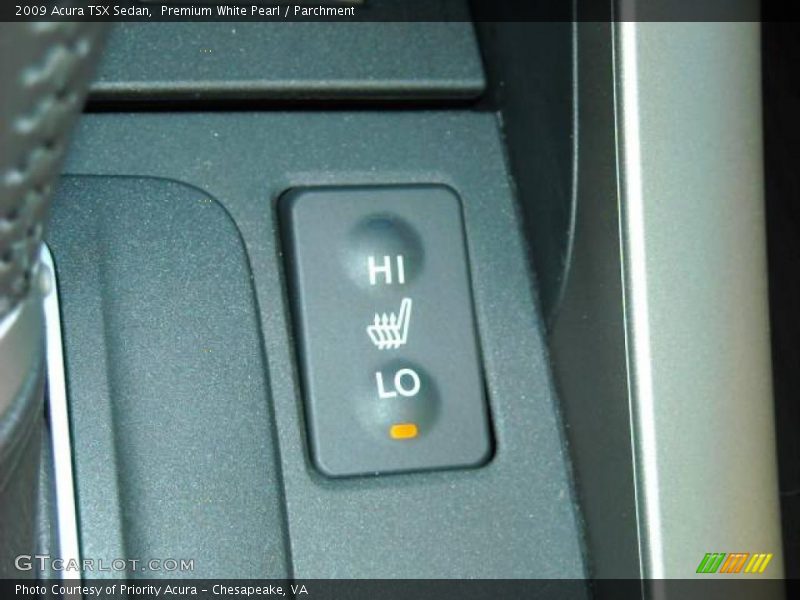 Premium White Pearl / Parchment 2009 Acura TSX Sedan