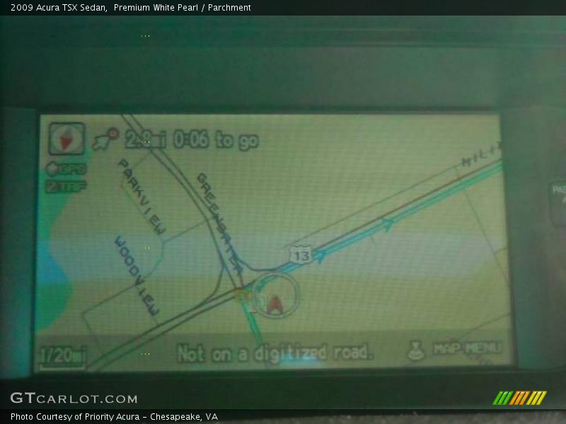 Premium White Pearl / Parchment 2009 Acura TSX Sedan
