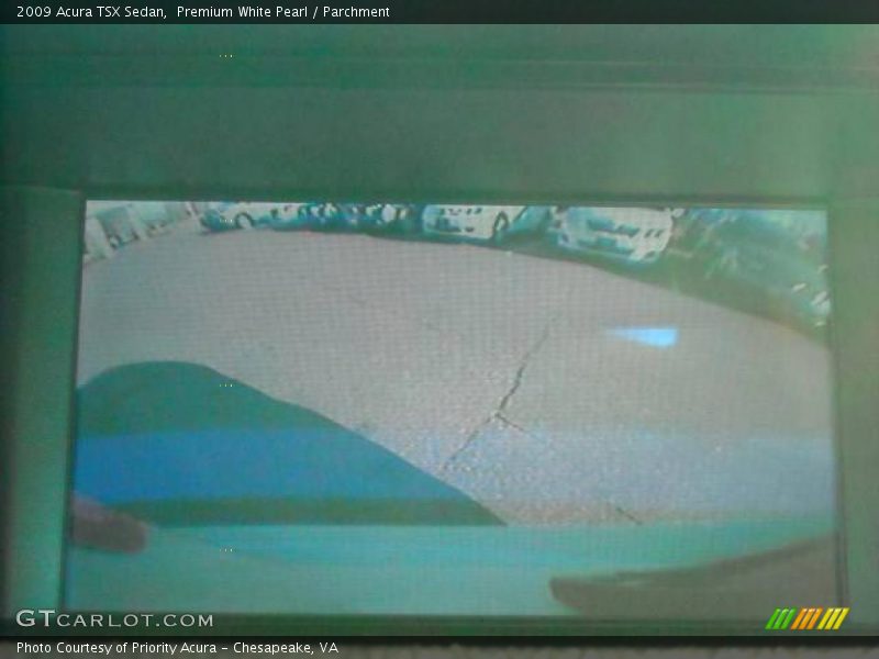 Premium White Pearl / Parchment 2009 Acura TSX Sedan