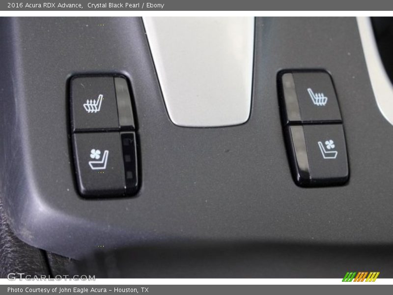 Crystal Black Pearl / Ebony 2016 Acura RDX Advance
