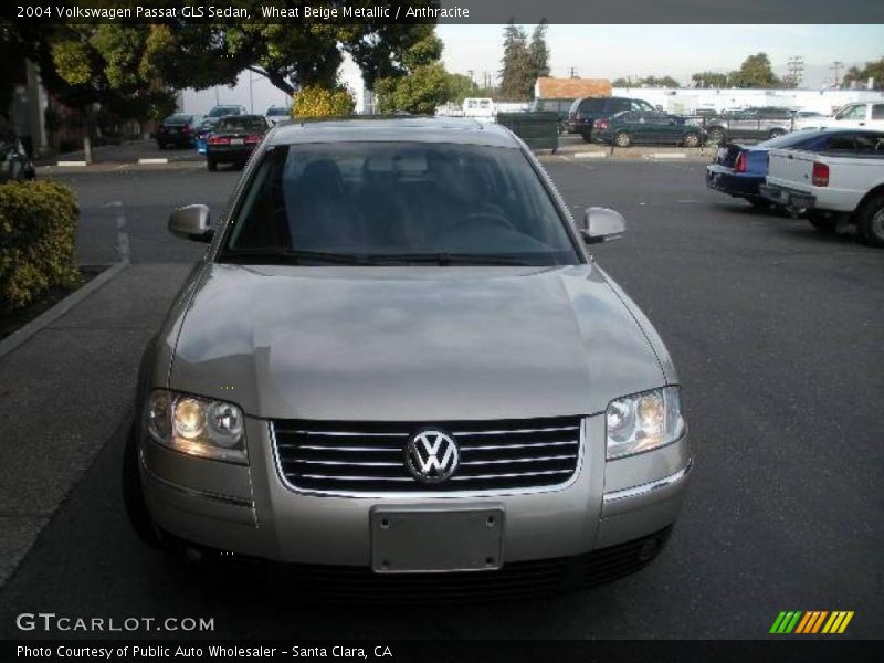 Wheat Beige Metallic / Anthracite 2004 Volkswagen Passat GLS Sedan