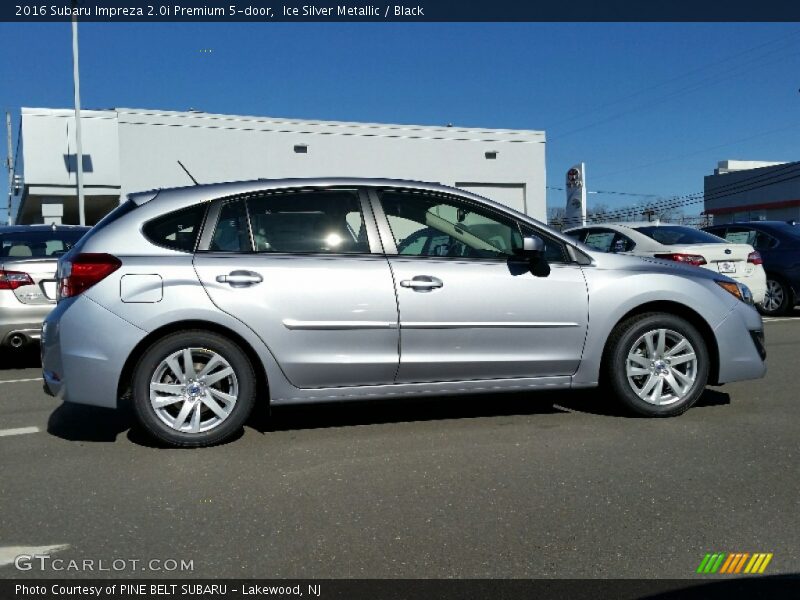 Ice Silver Metallic / Black 2016 Subaru Impreza 2.0i Premium 5-door