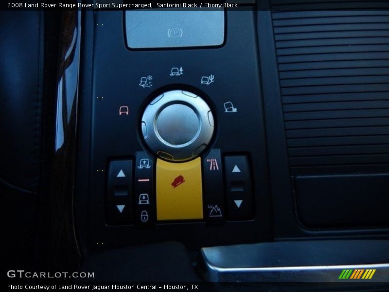 Santorini Black / Ebony Black 2008 Land Rover Range Rover Sport Supercharged