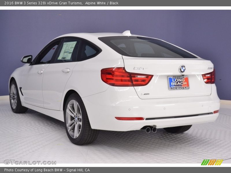 Alpine White / Black 2016 BMW 3 Series 328i xDrive Gran Turismo