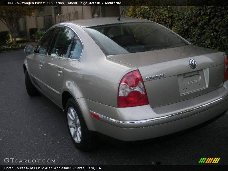 Wheat Beige Metallic / Anthracite 2004 Volkswagen Passat GLS Sedan
