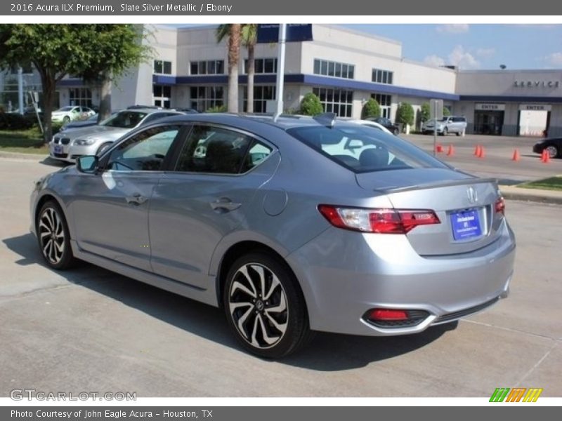 Slate Silver Metallic / Ebony 2016 Acura ILX Premium