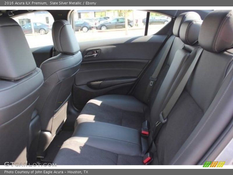 Slate Silver Metallic / Ebony 2016 Acura ILX Premium