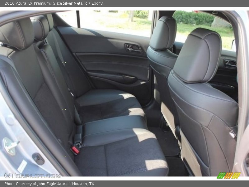 Slate Silver Metallic / Ebony 2016 Acura ILX Premium