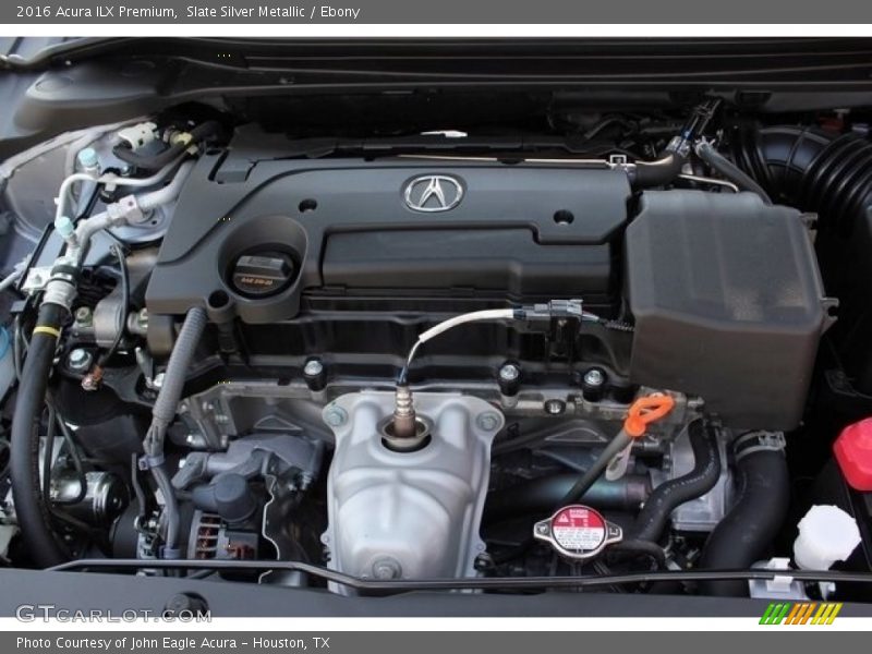Slate Silver Metallic / Ebony 2016 Acura ILX Premium