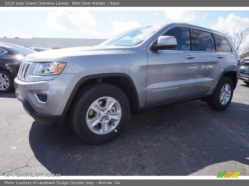 Billet Silver Metallic / Black 2016 Jeep Grand Cherokee Laredo