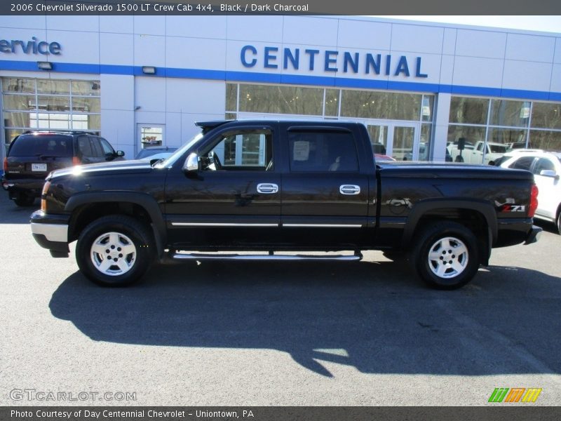 Black / Dark Charcoal 2006 Chevrolet Silverado 1500 LT Crew Cab 4x4