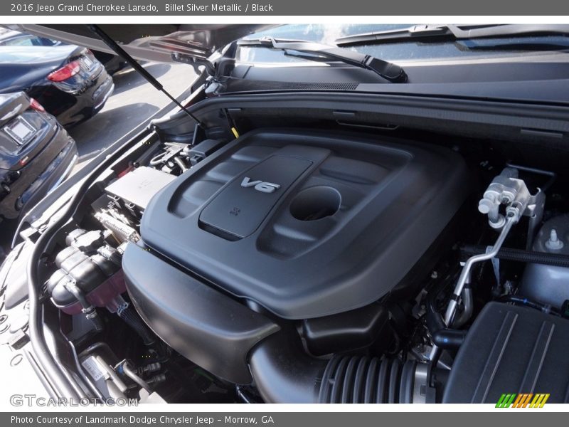 Billet Silver Metallic / Black 2016 Jeep Grand Cherokee Laredo