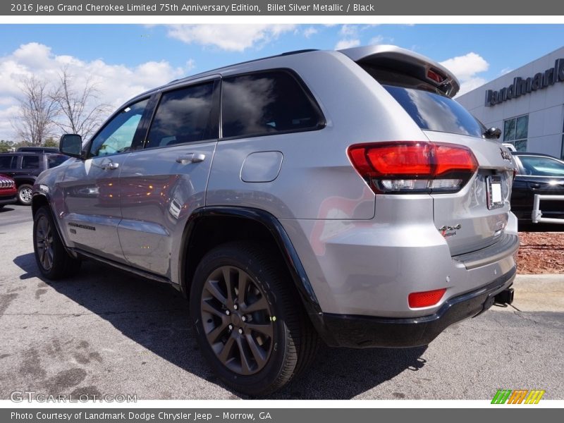 Billet Silver Metallic / Black 2016 Jeep Grand Cherokee Limited 75th Anniversary Edition