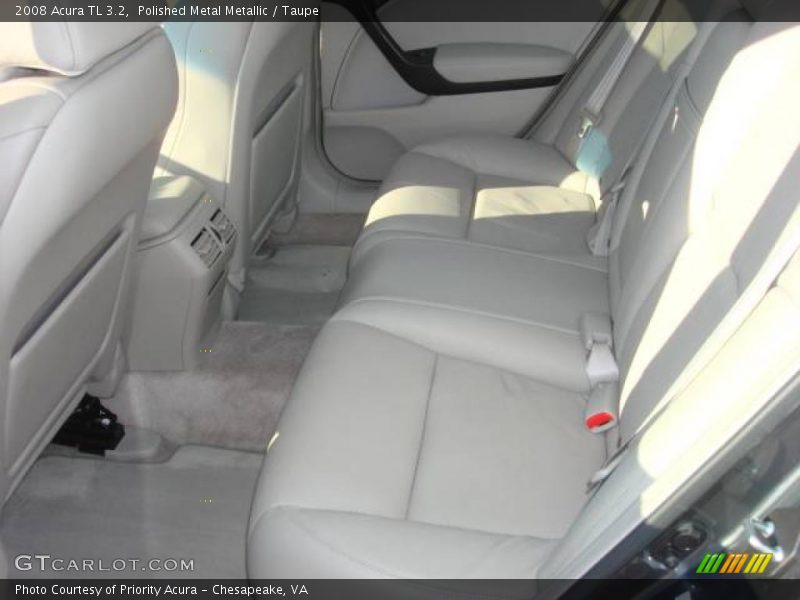 Polished Metal Metallic / Taupe 2008 Acura TL 3.2