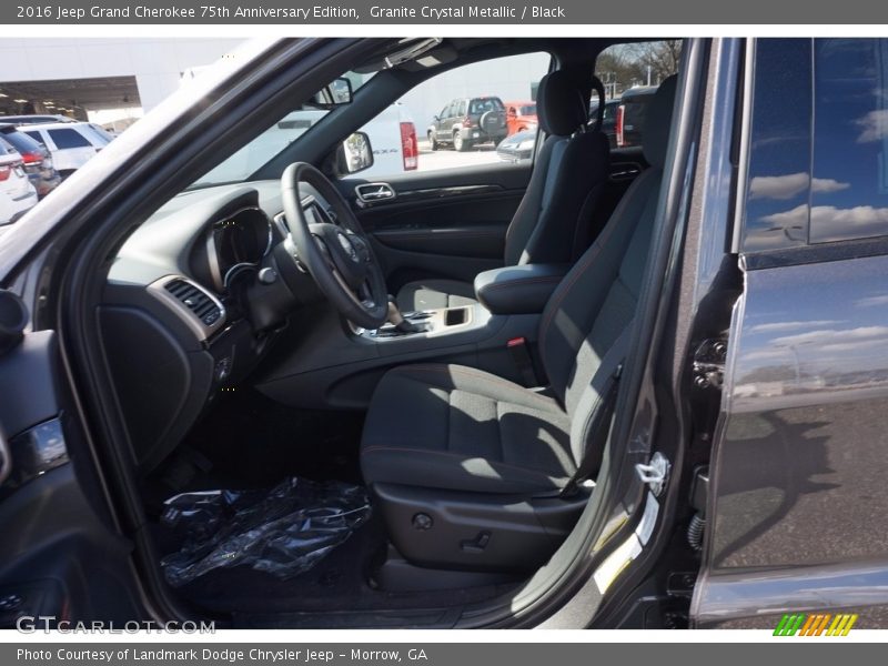 Granite Crystal Metallic / Black 2016 Jeep Grand Cherokee 75th Anniversary Edition