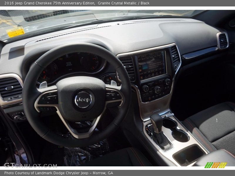 Granite Crystal Metallic / Black 2016 Jeep Grand Cherokee 75th Anniversary Edition
