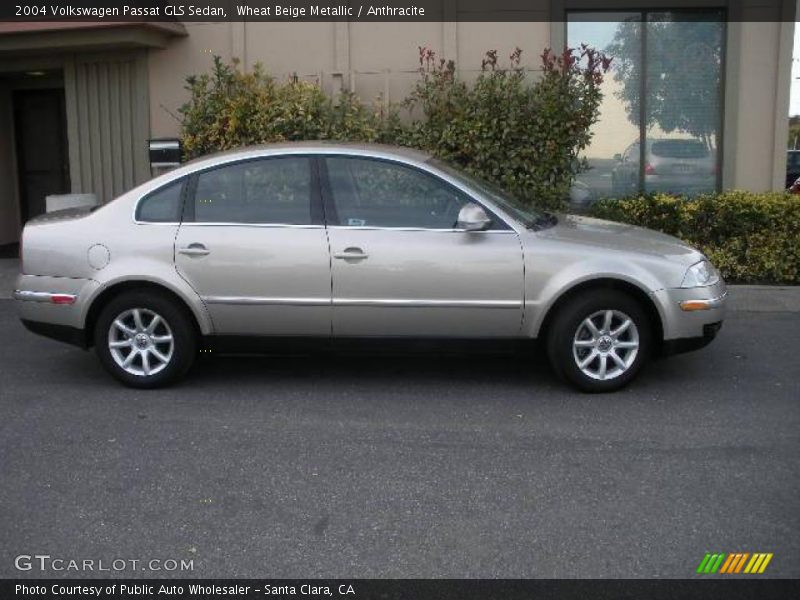 Wheat Beige Metallic / Anthracite 2004 Volkswagen Passat GLS Sedan