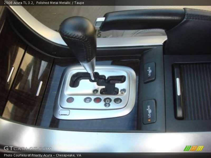 Polished Metal Metallic / Taupe 2008 Acura TL 3.2
