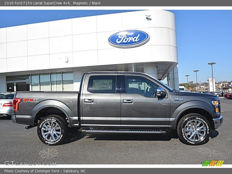Magnetic / Black 2016 Ford F150 Lariat SuperCrew 4x4