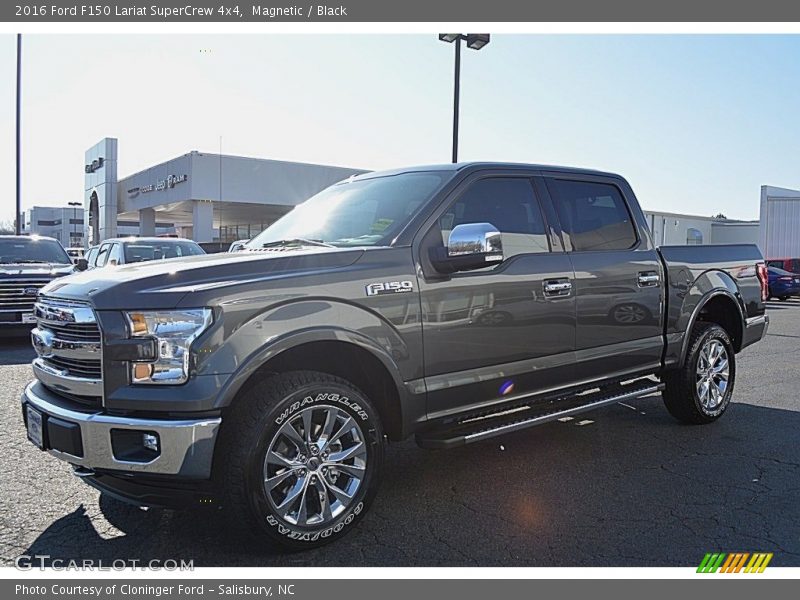 Magnetic / Black 2016 Ford F150 Lariat SuperCrew 4x4