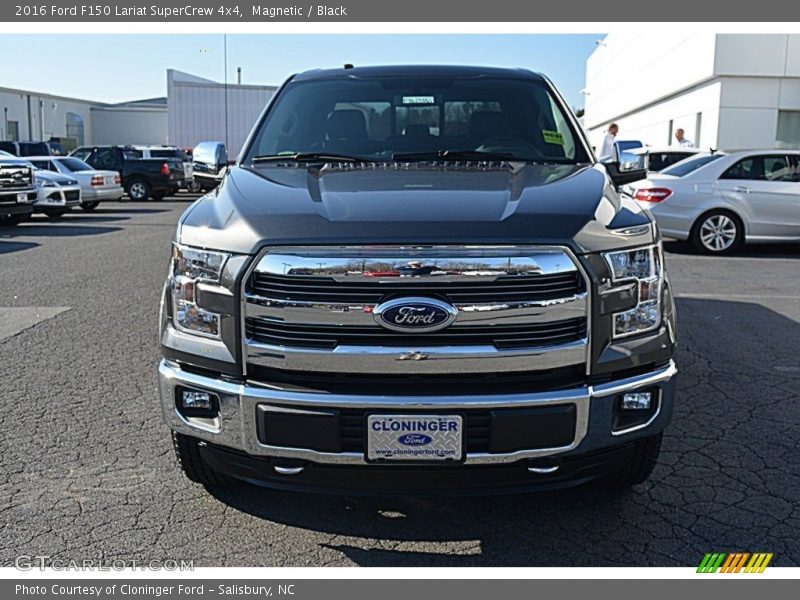 Magnetic / Black 2016 Ford F150 Lariat SuperCrew 4x4