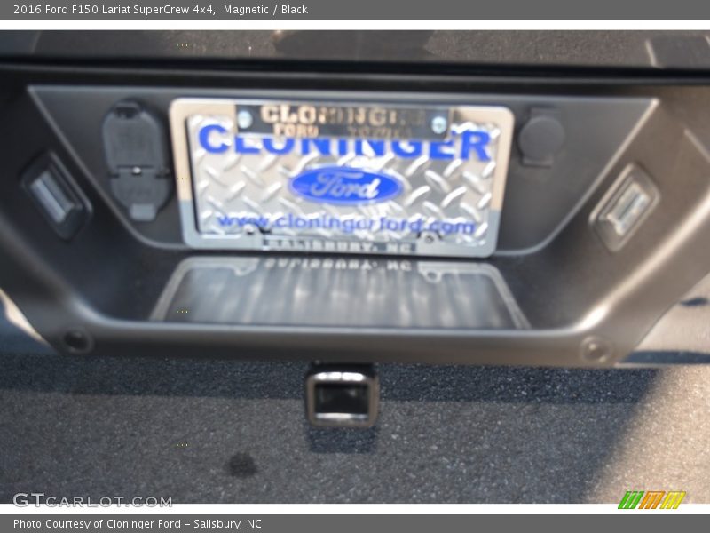 Magnetic / Black 2016 Ford F150 Lariat SuperCrew 4x4