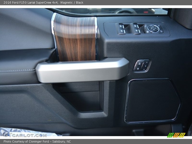 Magnetic / Black 2016 Ford F150 Lariat SuperCrew 4x4