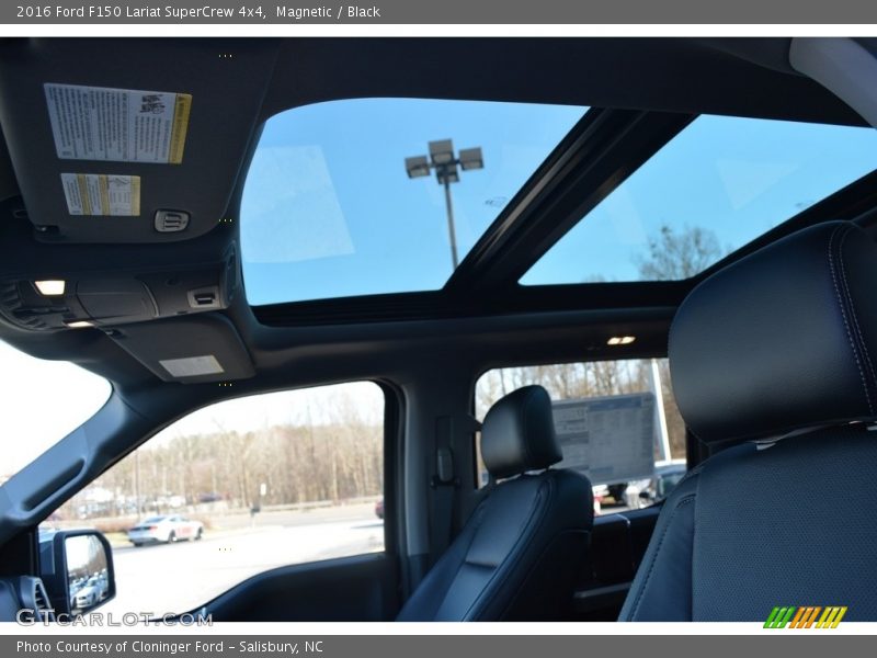Magnetic / Black 2016 Ford F150 Lariat SuperCrew 4x4