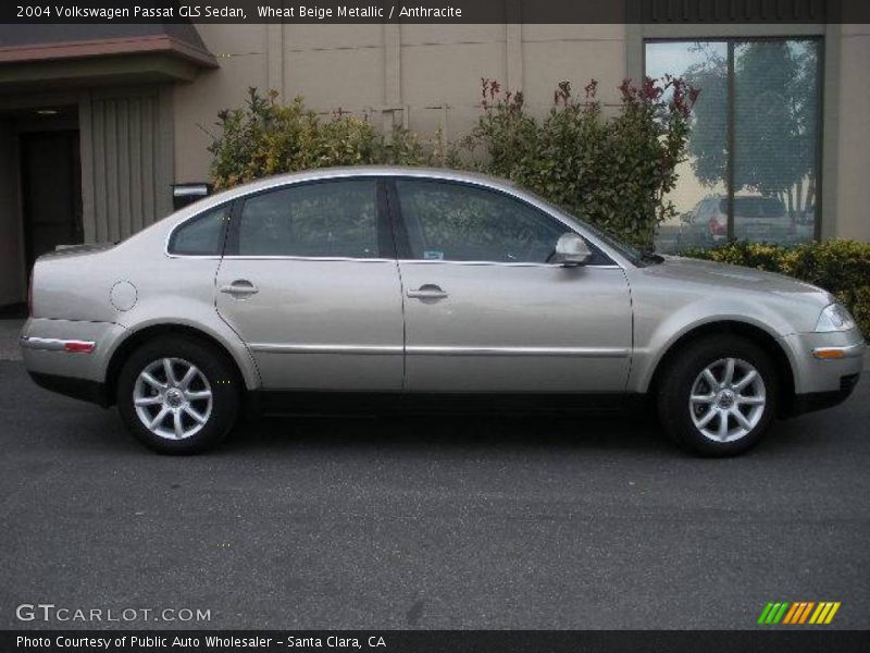 Wheat Beige Metallic / Anthracite 2004 Volkswagen Passat GLS Sedan
