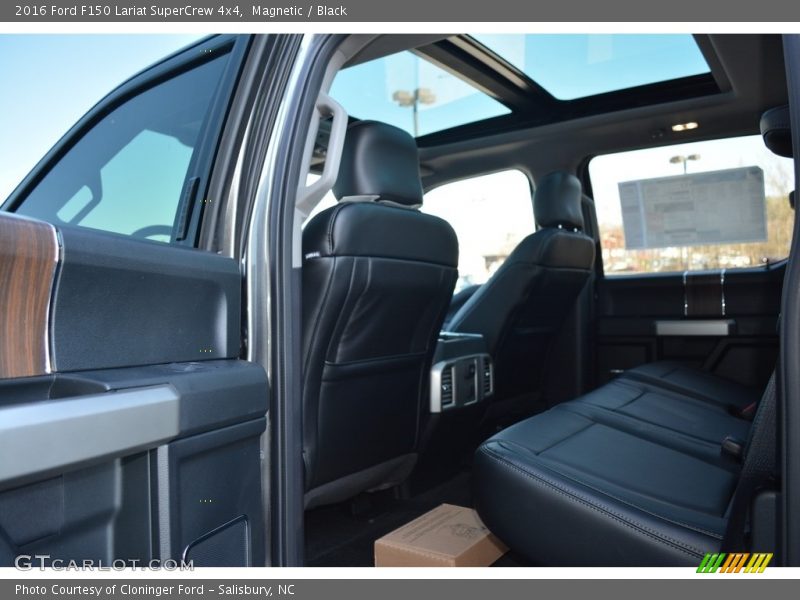 Magnetic / Black 2016 Ford F150 Lariat SuperCrew 4x4
