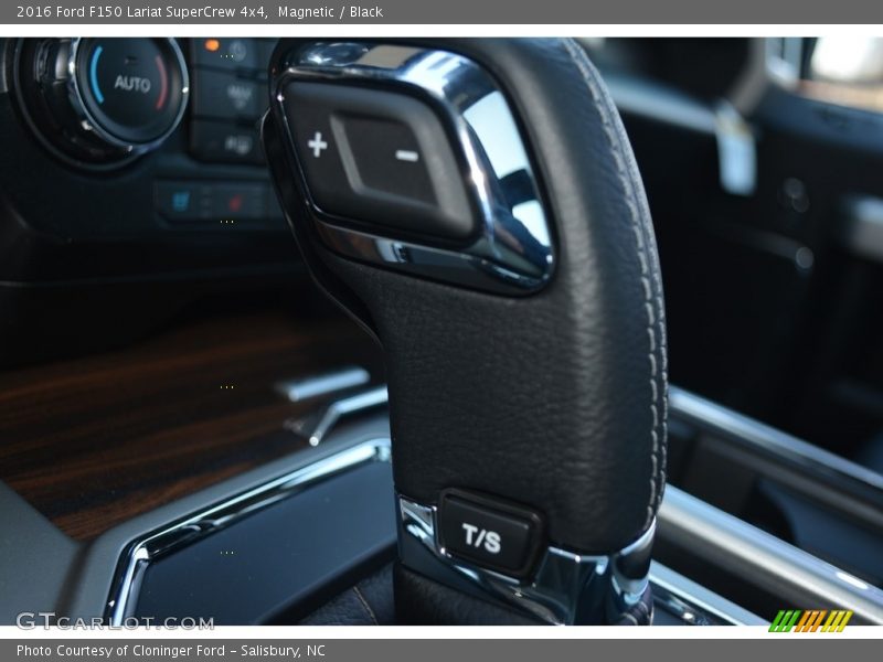 Magnetic / Black 2016 Ford F150 Lariat SuperCrew 4x4