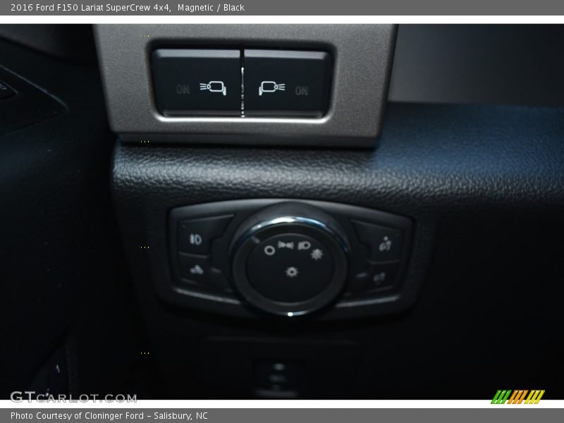 Magnetic / Black 2016 Ford F150 Lariat SuperCrew 4x4
