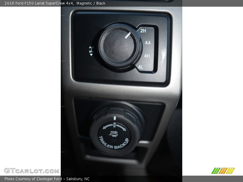 Magnetic / Black 2016 Ford F150 Lariat SuperCrew 4x4