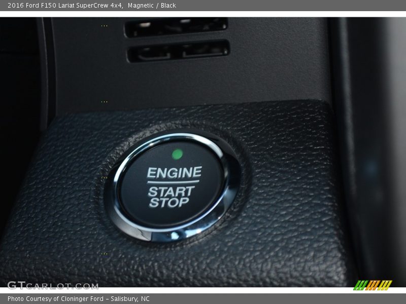 Magnetic / Black 2016 Ford F150 Lariat SuperCrew 4x4