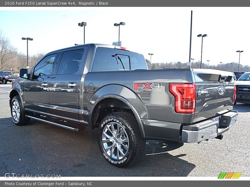 Magnetic / Black 2016 Ford F150 Lariat SuperCrew 4x4