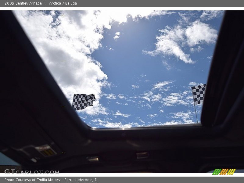 Sunroof of 2009 Arnage T